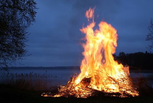 Feuerwehr Grafling - Wintersonnwendfeuer